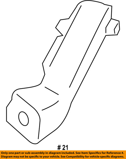 15-20 Ford Mustang Bremsenbelüftung Vorne links
