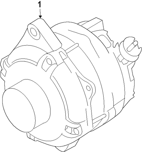 15-16 Ford Mustang Base Lichtmaschine