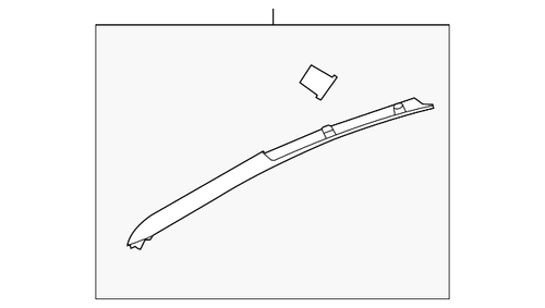 11-14 Ford Mustang Verkleidung A-Säule Links