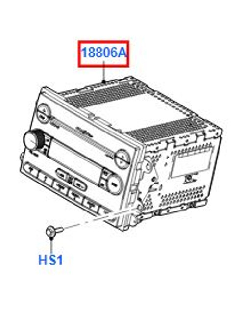 07-09 Ford Mustang Radio