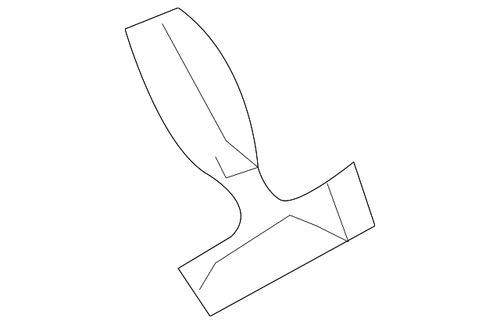 09-23 Ford Mustang Bowdenzug Entriegelung Kofferraum - Griff