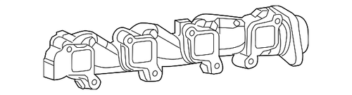 Dodge, Ram (5.7) Abgaskrümmer Rechts