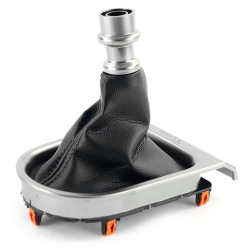 15-20 Ford Mustang (5.2) Schaltsack Schaltgetriebe - inkl. Chrom Rahmen mit SYNC-Logo