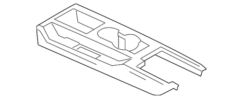 08-09 Ford Mustang Abdeckung Armauflage Mittelkonsole