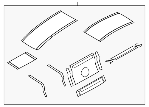 10-14 Ford Mustang Shelby GT500 Aufkleber Spoiler Oben rechts
