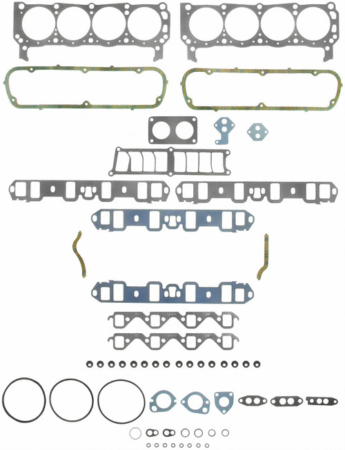 64-73 Ford Mustang (260, 289, 302) Dichtungsset Motor - Zylinderkopfdichtungssatz