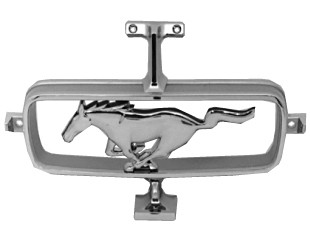64-65 Ford Mustang Emblem Kühlergrill