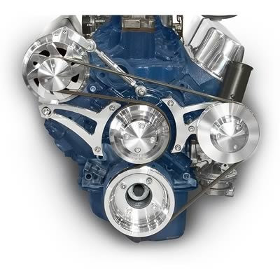 64-69 Ford Mustang Umrüstset auf Flachriemen (52894701)