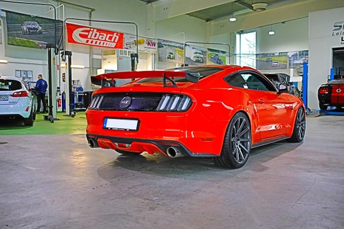 15-23 Ford Mustang Spoiler - Ersatzhalter für SF4 und SF3 Heckflügel Hinten
