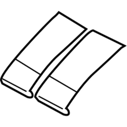 15-17 Ford Mustang Shelby GT350 Aufkleber Motorhaube - inkl. oberer Teil der Frontschürze Vorne