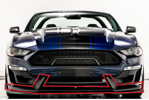 18-22 Ford Mustang GT Spoilerschwert Vorne