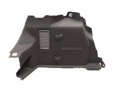10-14 Ford Mustang Verkleidung Kofferraum Links