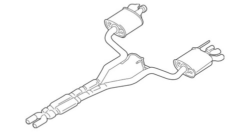 20-22 Ford Mustang Shelby GT500 (5.2) Abgasanlage