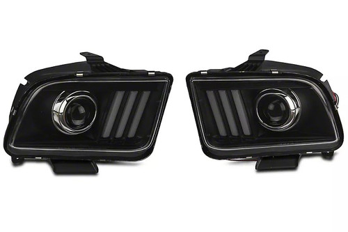 05-09 Ford Mustang Hauptscheinwerfer - Raxiom - Projector Style - inkl. H7 Leuchtmittel 05-09 Ford Mustang Hauptscheinwerfer - Raxiom - Projector Style - inkl. H7 Leuchtmittel