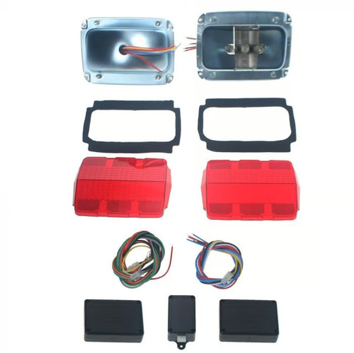 64-66 Ford Mustang Satz Rücklichter komplett - Sequentielles Rücklicht Set