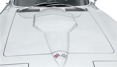 1966 Chevrolet Corvette (427) Motorhaube