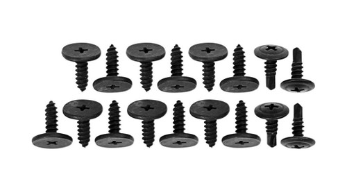 67-68 Ford Mustang (Convertible) Verkleidung für Kasten von Cabrioverdeck - Montageschrauben - Set 67-68 Ford Mustang (Convertible) Verkleidung für Kasten von Cabrioverdeck - Montageschrauben - Set
