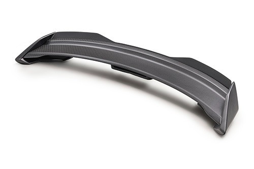 24-26 Ford Mustang (Coupe - 5.0) Spoiler - Carbon Matt - mit Gurney Flap Hinten