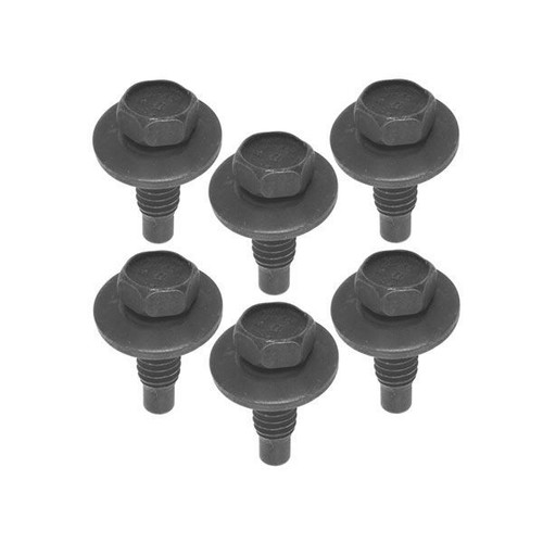 71-73 Ford Mustang (Fastback) Schraube Kofferraumdeckel - Set
