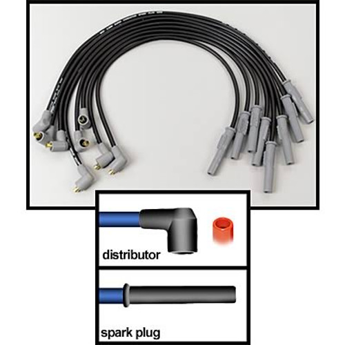 64-73 Ford Mustang (260, 289, 302, 351) Zündkabelsatz (38011140) 64-73 Ford Mustang (260, 289, 302, 351) Zündkabelsatz (38011140)