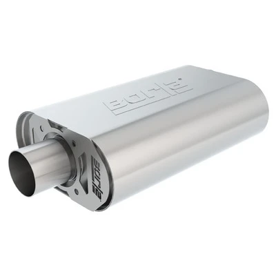 64-73 Ford Mustang Schalldämpfer - Borla CrateMuffler S-Typ 2-1/2 Zoll - versetzt/zentriert
