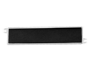 67-68 Ford Mustang Zierelement Armaturenbrett - Kunststoff, Chrom, Schwarz
