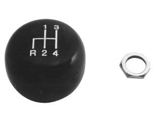 67-68 Ford Mustang Schaltknauf Schaltgetriebe - Schwarz - 4-Gang - R hinten links