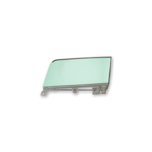 67-68 Ford Mustang (Hardtop) Seitenscheibe Tür - Inkl. Rahmen - Grün - Links