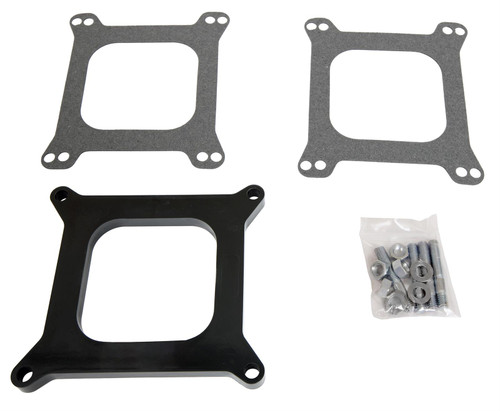 Isolierflansch Vergaser - 1/2 Zoll Stärke - Phenolharz-Kunststoff - 4BBL - Set