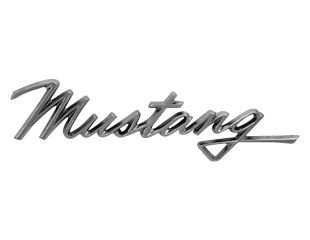 1968 Ford Mustang Emblem Kotflügel - Mustang - Chrom