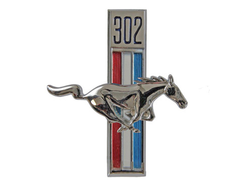 1968 Ford Mustang Emblem Kotflügel Rechts