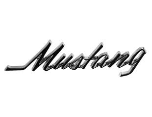 69-73 Ford Mustang Emblem Kotflügel - Mustang - Chrom links oder rechts