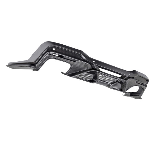 24-26 Ford Mustang Stoßstangenansatz - Diffuser - Carbon - Type GT5 Hinten