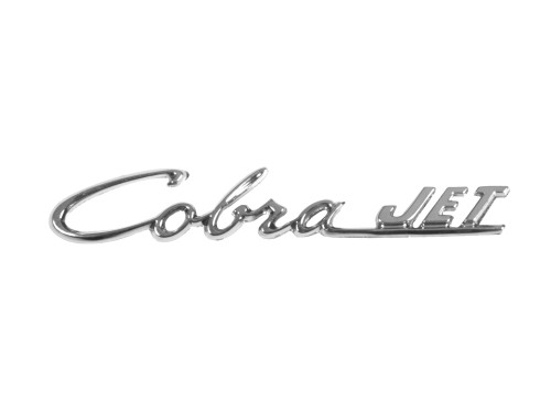 69-70 Ford Mustang Emblem Motorhaube - Cobra Jet