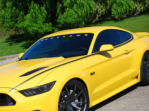 15-23 Ford Mustang Aufkleberset Karosserie - CDC Outlaw