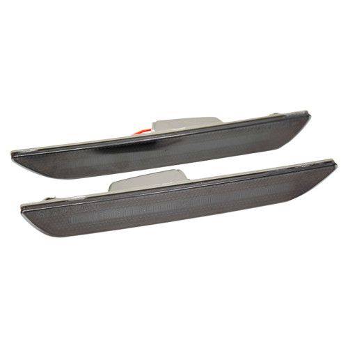 15-23 Ford Mustang Set Seitenmarkierungsleuchten - Hinten LED US-Modell Schwarz - leicht beschädigt Hinten