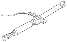 07-12 Ford Mustang Shelby GT500 Kardanwelle