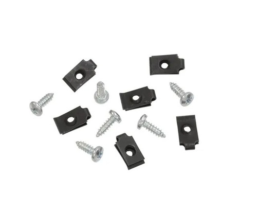 63-64 Chevrolet Corvette Befestigungsmaterial Zierleiste Kühlergrill - Set - 12 Teile