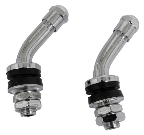 64-73 Ford Mustang Reifenventil Set - Abgewinkelt -  zum Anschrauben