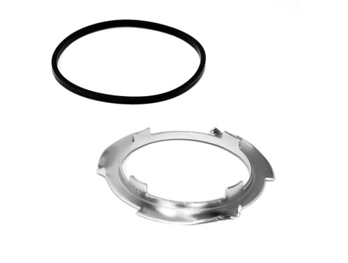 64-73 Ford Mustang Haltering Tankgeber - Edelstahl - Set