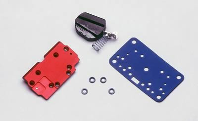 Quick Fuel Umbausatz für Sekundärplatte aus Billet-Aluminium - Holley 4160