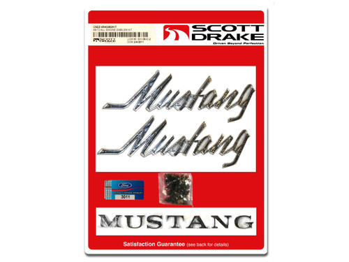 69-72 Ford Mustang Emblem Set