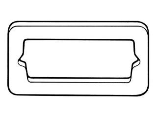 71-73 Ford Mustang Dichtungssatz für Seitenmarkierungsleuchten Hinten