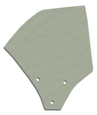 71-73 Ford Mustang (Fastback) Glas Seitenfenster hinten - Grün Getönt: Ja Rechts