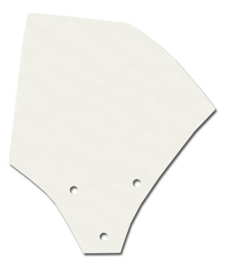 71-73 Ford Mustang (Fastback) Glas Seitenfenster hinten - Klar Getönt: Nein Links