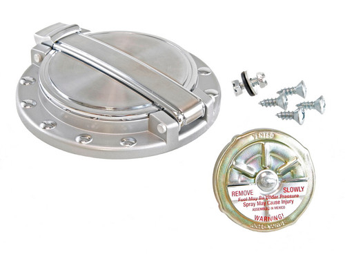 71-73 Ford Mustang Tankdeckel - Pop Open - Mach1 Style - ohne Logo