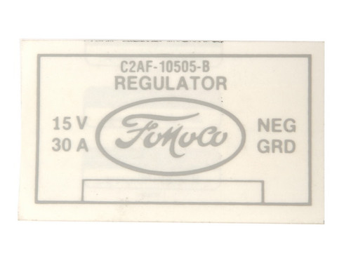 1964 Ford Mustang Aufkleber Motor (38008245)