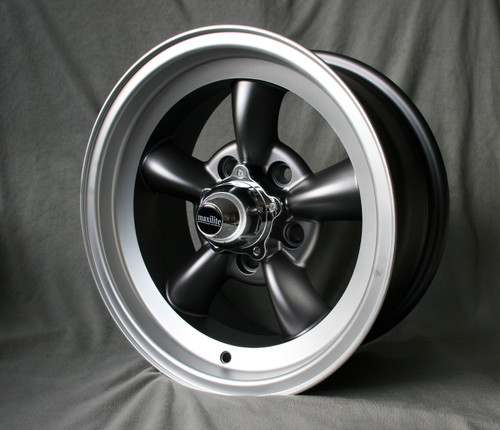 64-73 Ford Mustang Felge - Torq Thrust Style - Aluminium - 15x8 " - Anthrazit - Mit TÜV