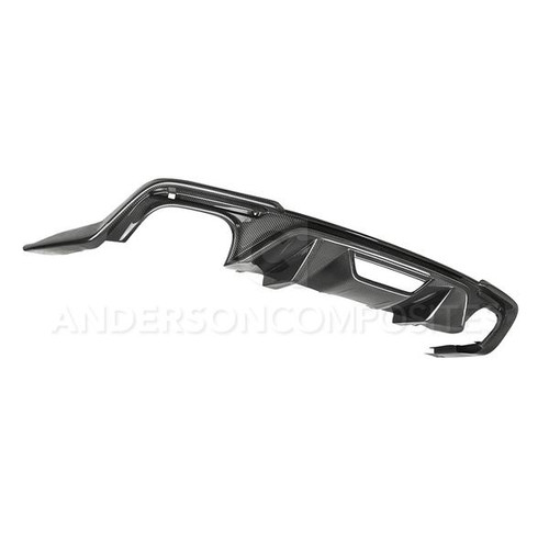 18-23 Ford Mustang Stoßstangenansatz - Type-OE - Carbon - B-Ware