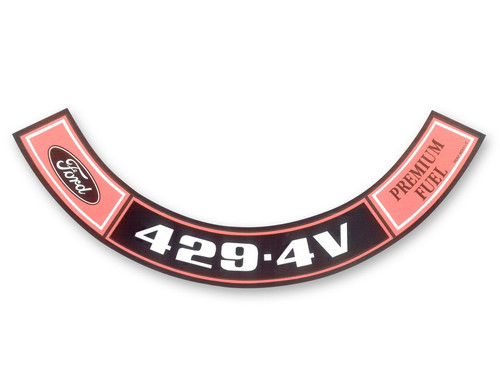 1971 Ford Mustang Aufkleber Motor (38008296)